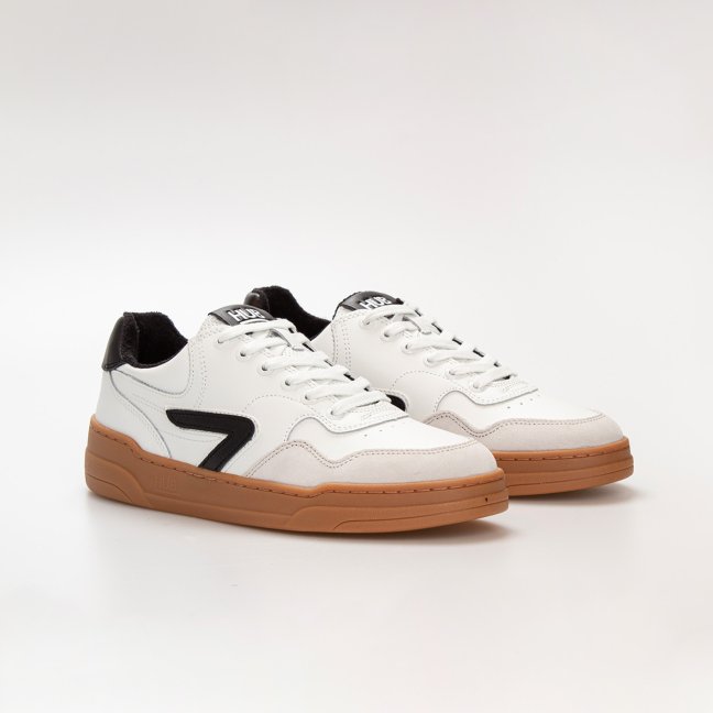 HUB Court White/Black/Dark Gum