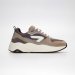 Dark Night/Off White/Almond Brown