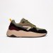 Moss Green/Oat Milk/Sunset Orange