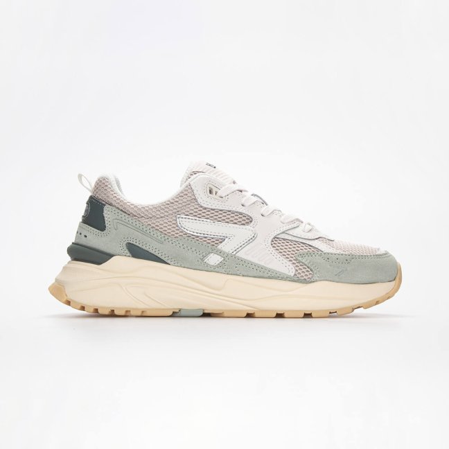 HUB Grid Light Bone/Off White/Cucumber
