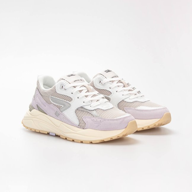 HUB Grid Light Bone/Silver/Lilac