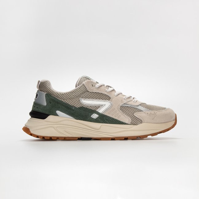 HUB Grid Beige/Silver/Sage Green