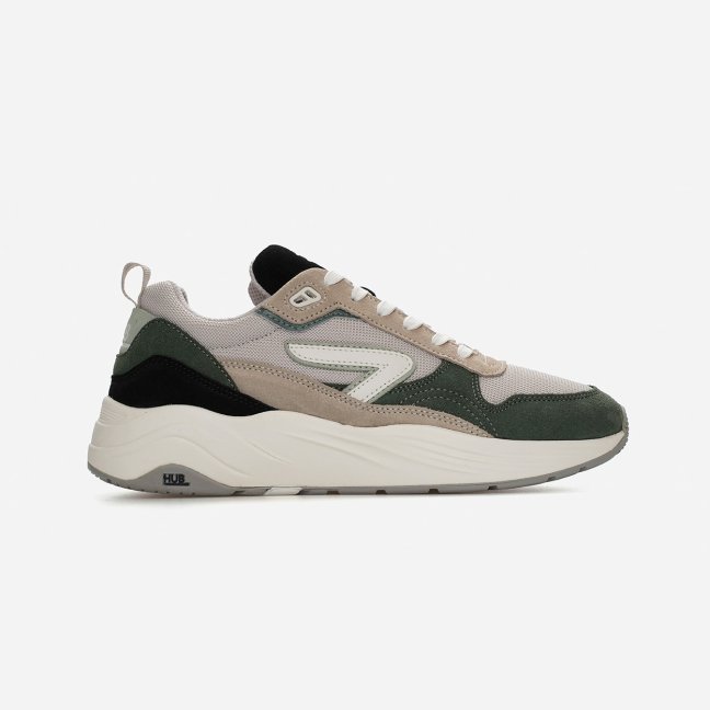 HUB Glide Light Bone/Off White/Sage Green