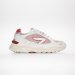 White/Dusty Red/Light Beige