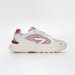 White/Dusty Red/Light Beige