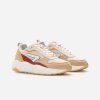 HUB Glide Light Beige/Off White/Red Ochre
