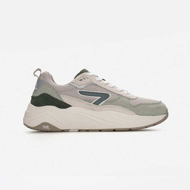 HUB Glide Light Bone/Sage Green