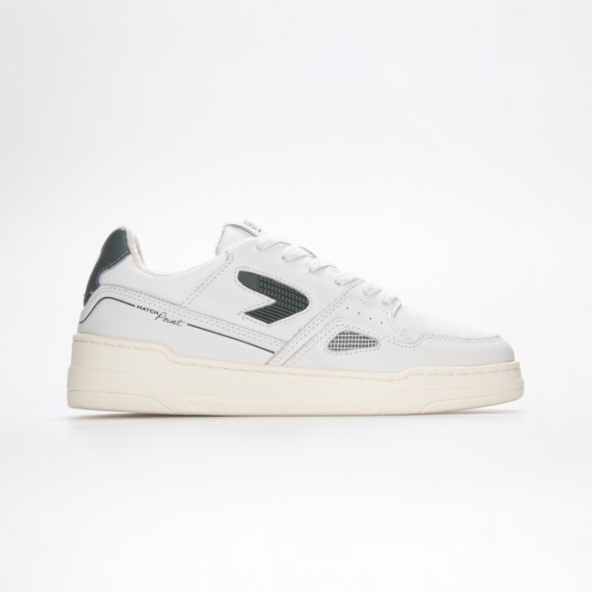 HUB Matchpoint White/Sage Green