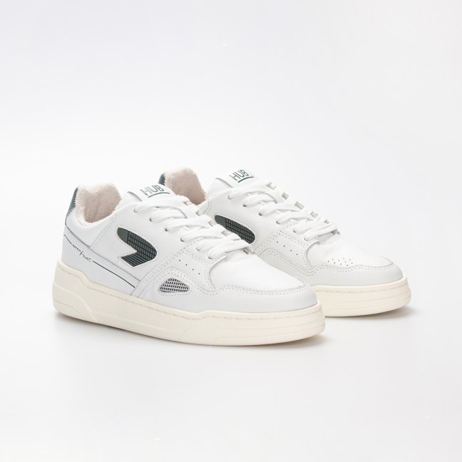 HUB Matchpoint White/Sage Green