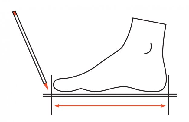 Size chart | HUB Footwear